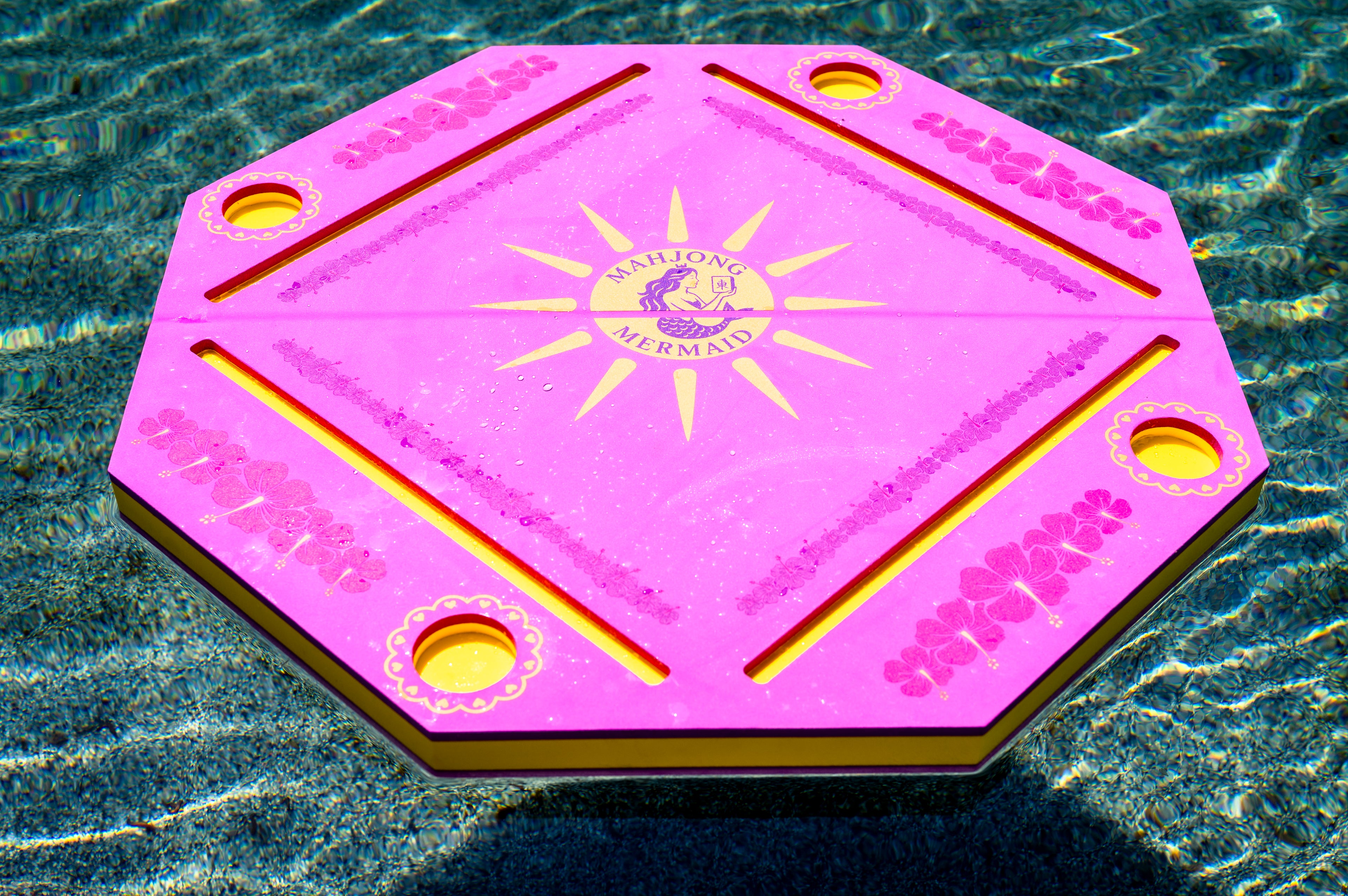 Classic Mermaid Mahj Mat – Purple - In Stock!
